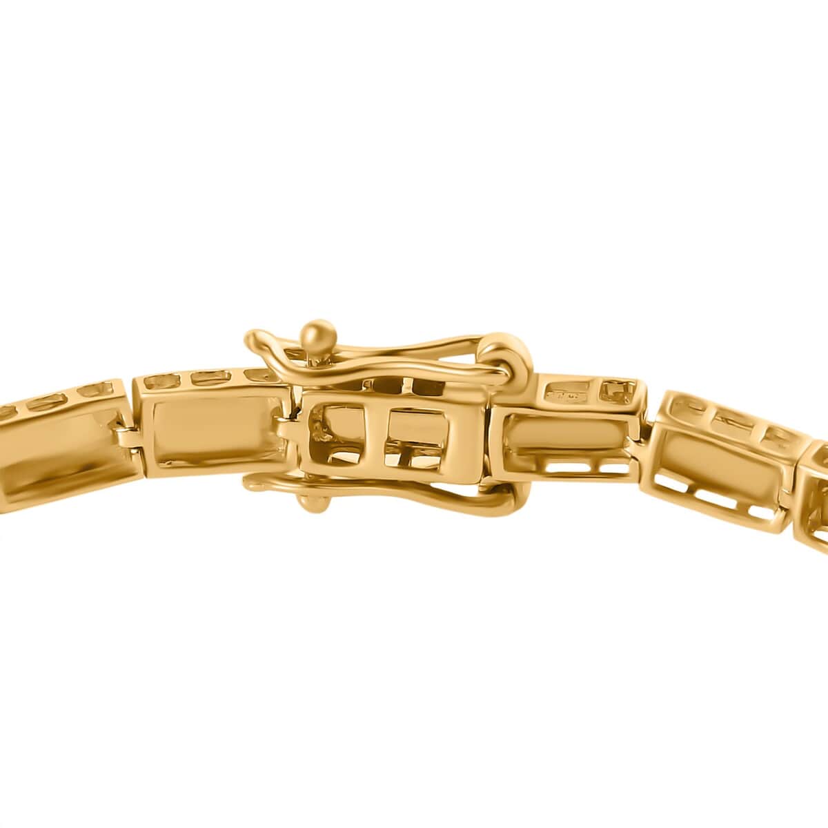 Doorbuster Luxoro Bar Bracelet in 10K Yellow Gold (6.50 In) 4.65 Grams image number 3