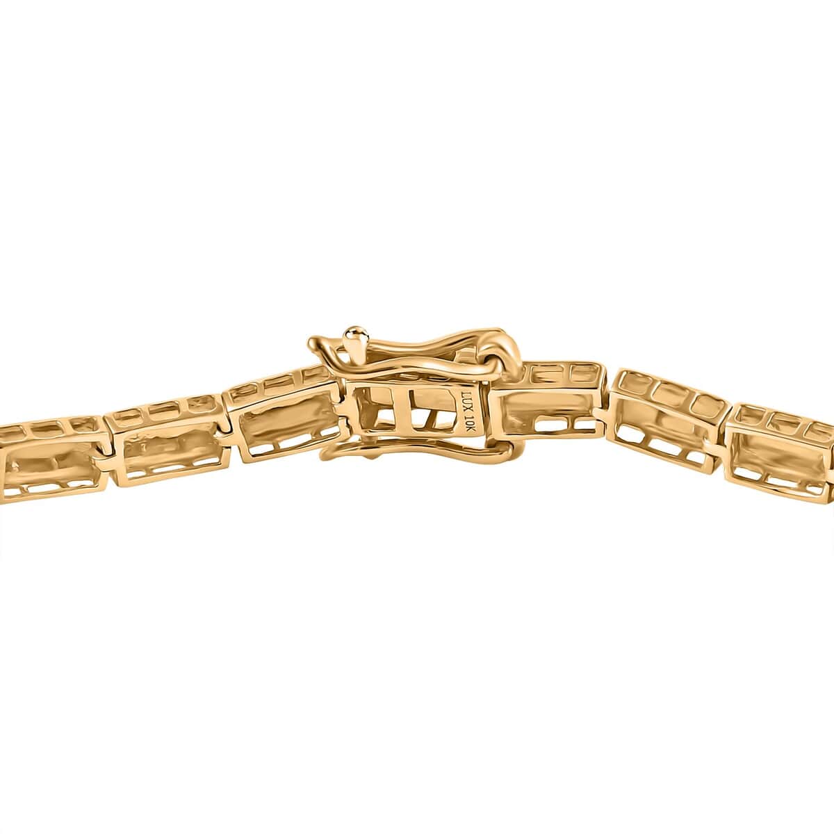 Doorbuster Luxoro Bar Bracelet in 10K Yellow Gold (7.25 In) 4.90 Grams image number 3