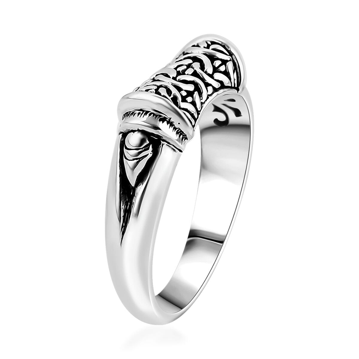 Bali Legacy Sterling Silver Borobudur Ring (Size 5.0) 4.09 Grams image number 3