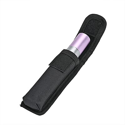 Soulsmart Therabliss Red Light Physiotherapy Flashlight - Silver with Purple (2200 mAh Battery Included)