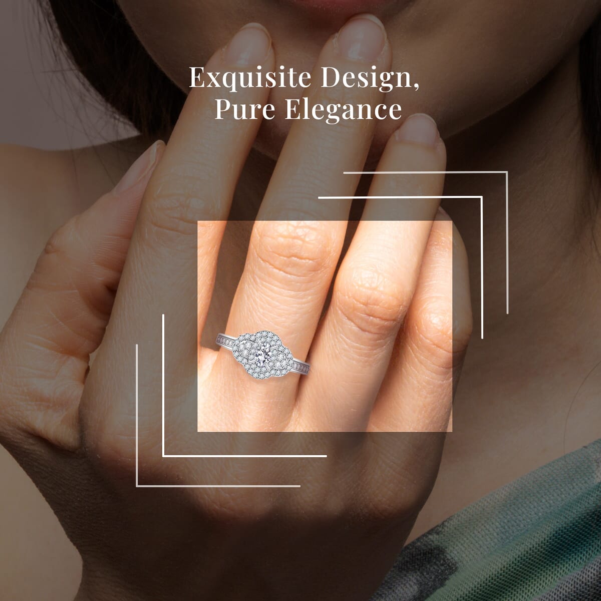Luxuriant Lab Grown Diamond 1.00 ctw Ring in Rhodium Over Sterling Silver (Size 6.0) image number 1
