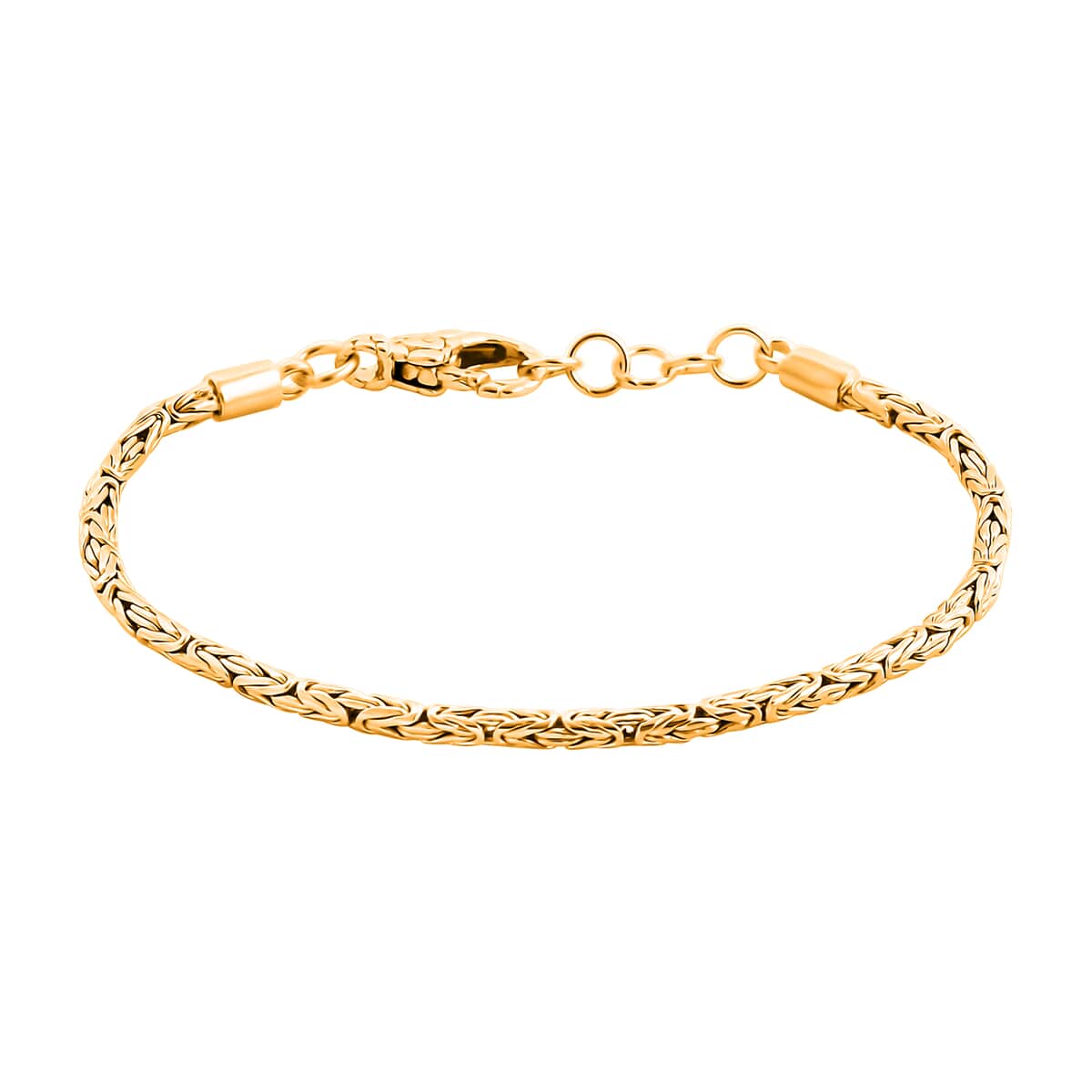 Bali Legacy Borobudur Bracelet in 22K Vermeil Yellow Gold Over Sterling Silver (7.25 In) 9.85 Grams image number 0