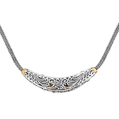Bali Legacy Dragonfly Necklace in 22K Vermeil Yellow Gold Over Sterling Silver 25.20 Grams 20 Inches