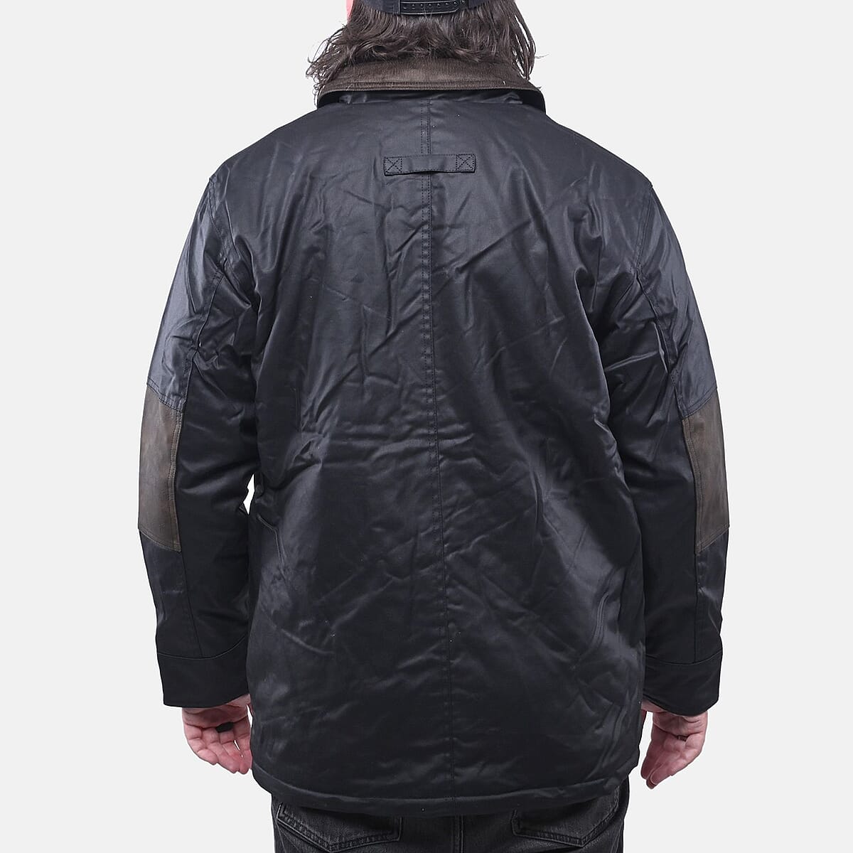 Yellowstone Black Men's Wax Barn Coat - 2XL image number 1