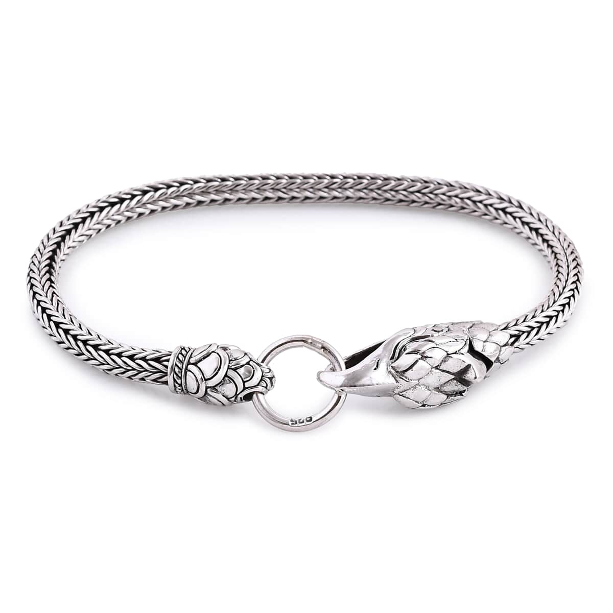 Bali Legacy Tulang Naga Eagle Bracelet in Sterling Silver (6.50 In) 17.50 Grams image number 0