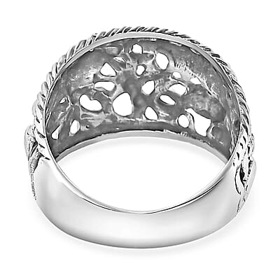 Bali Legacy Sea Safari Ring in Sterling Silver (Size 10.0) 5.15 Grams