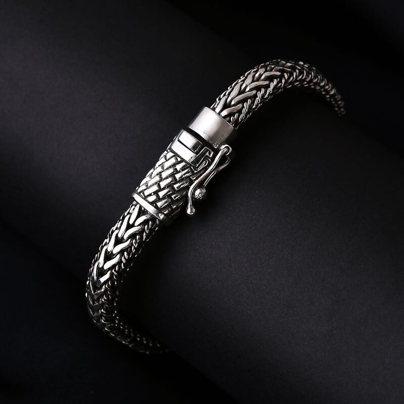 Bali Legacy Tulang Naga Bracelet in Sterling Silver (6.50 In) 34.20 Grams