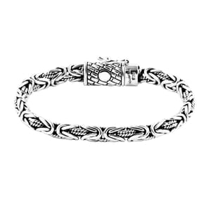 Bali Legacy Sterling Silver Borobudur Bracelet (7.25 In) 32.35 Grams