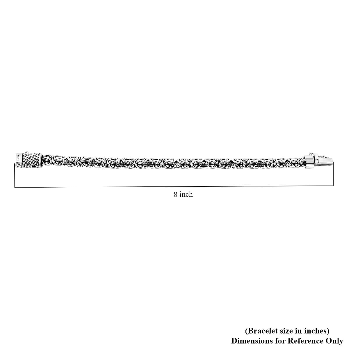 Bali Legacy Sterling Silver Borobudur Bracelet (7.25 In) 32.35 Grams image number 4
