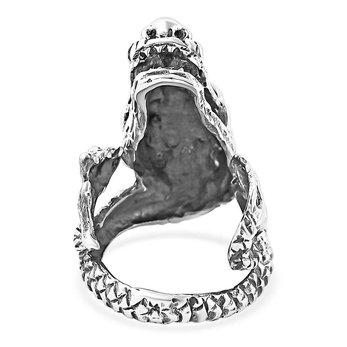 Bali Legacy Dragon Men's Ring in Sterling Silver (Size 10.0) 19 Grams image number 5
