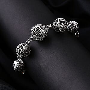 Bali Legacy Phoenix Bracelet in Sterling Silver (6.50-8.0In) 17.85 Grams