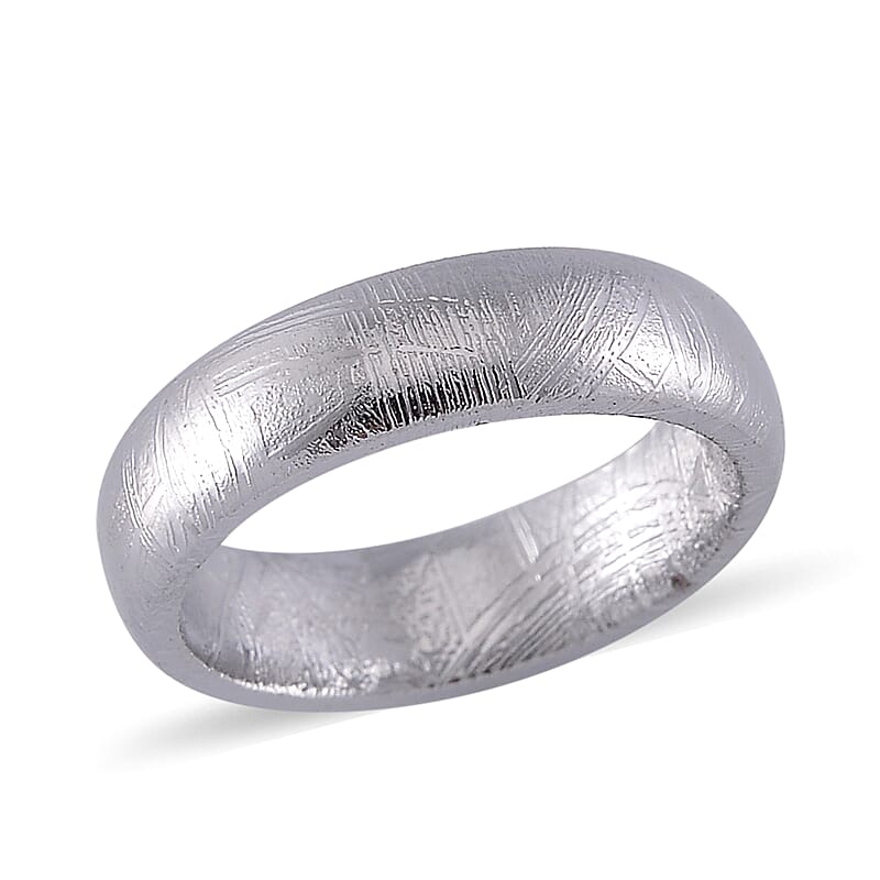 Marvelous Meteorite Band Ring (Size 10)