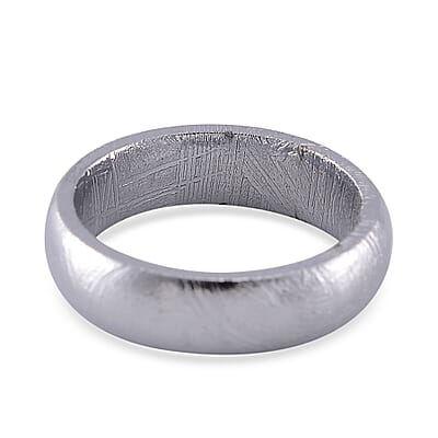 Marvelous Meteorite Band Ring (Size 10)