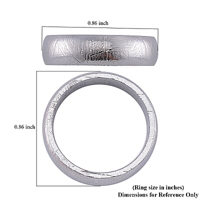Marvelous Meteorite Band Ring (Size 10)