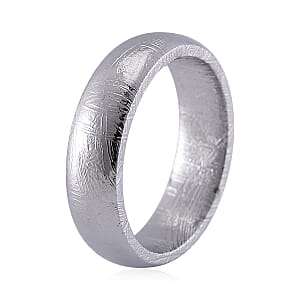 Marvelous Meteorite Band Ring (Size 7)