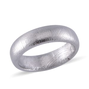 Marvelous Meteorite Band Ring (Size 8)