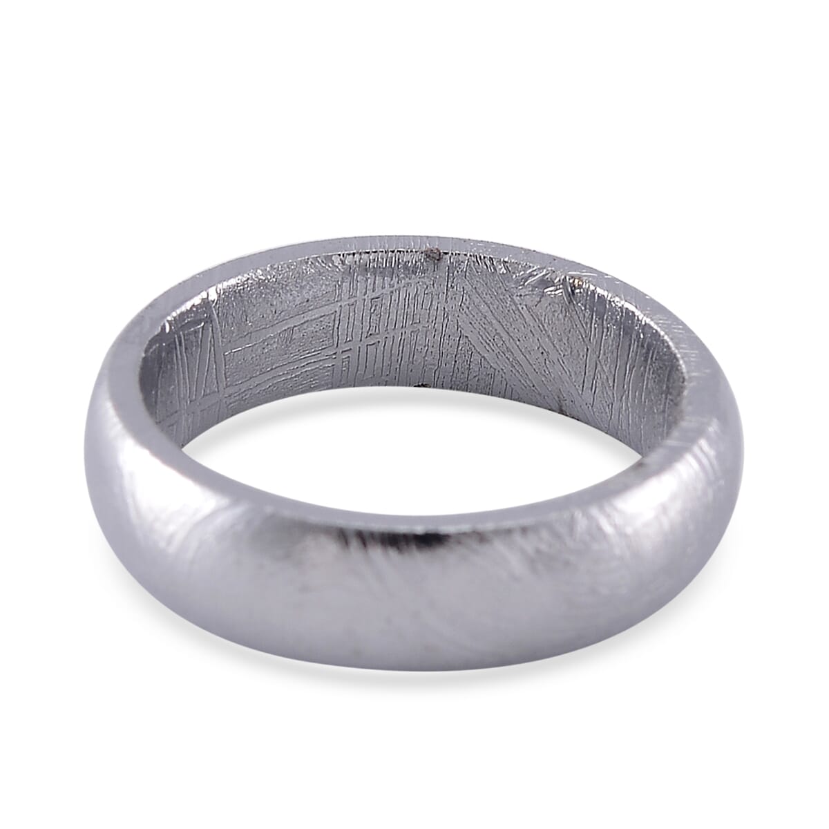 Marvelous Meteorite Band Ring (Size 8) image number 3