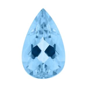 AAA Santa Maria Aquamarine (Pear 9x6 mm) 1.00 ctw