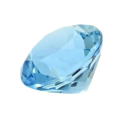 AAA Santa Maria Aquamarine (Rnd 7 mm) 1.00 ctw
