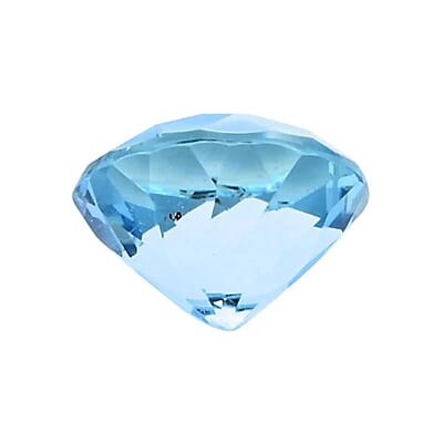 AAA Santa Maria Aquamarine (Rnd 7 mm) 1.00 ctw