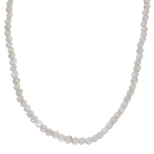 Multi Beryl Beaded 76.75 ctw Necklace 18 Inches in Sterling Silver