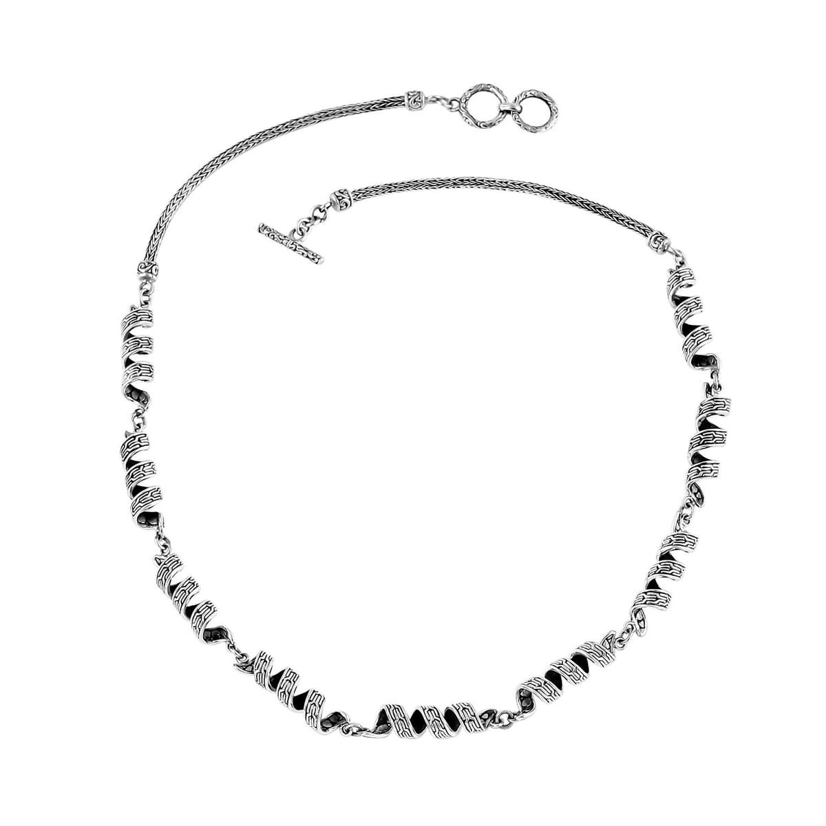 Bali Legacy Milky Way Tulang Naga Chain Necklace in Sterling Silver 35.97 Grams 20 Inches image number 0