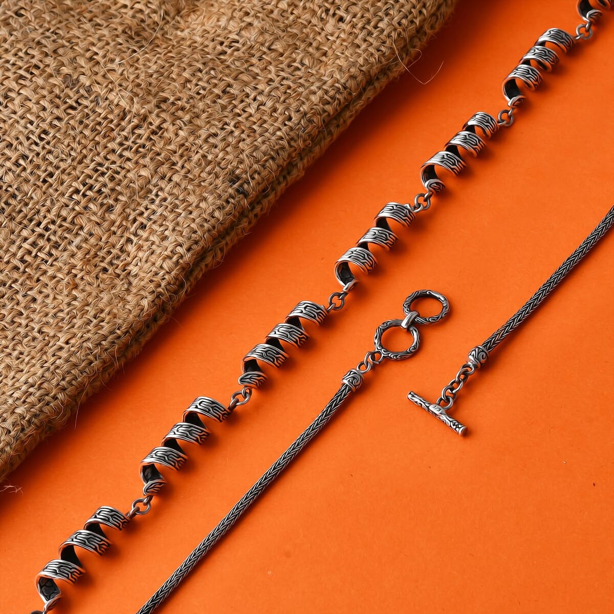 Bali Legacy Milky Way Tulang Naga Chain Necklace in Sterling Silver 35.97 Grams 20 Inches image number 1