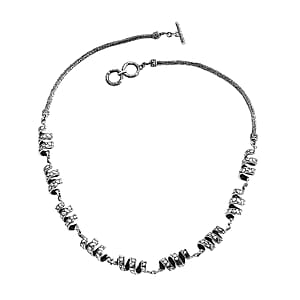 Bali Legacy Milky Way Pebble Chain Necklace in Sterling Silver 32.40 Grams 20 Inches