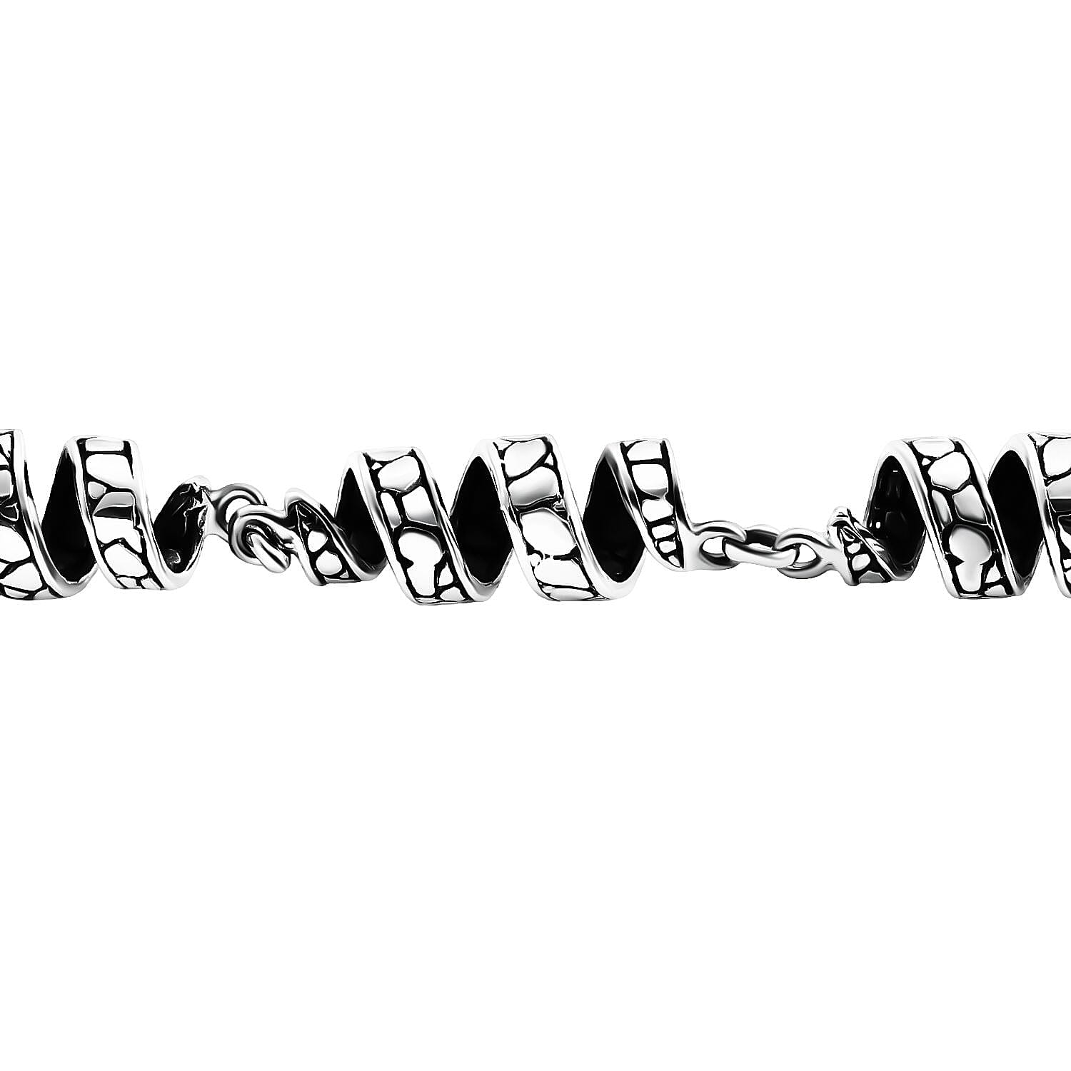Bali Legacy Milky Way Pebble Chain Necklace in Sterling Silver 32.40 Grams 20 Inches