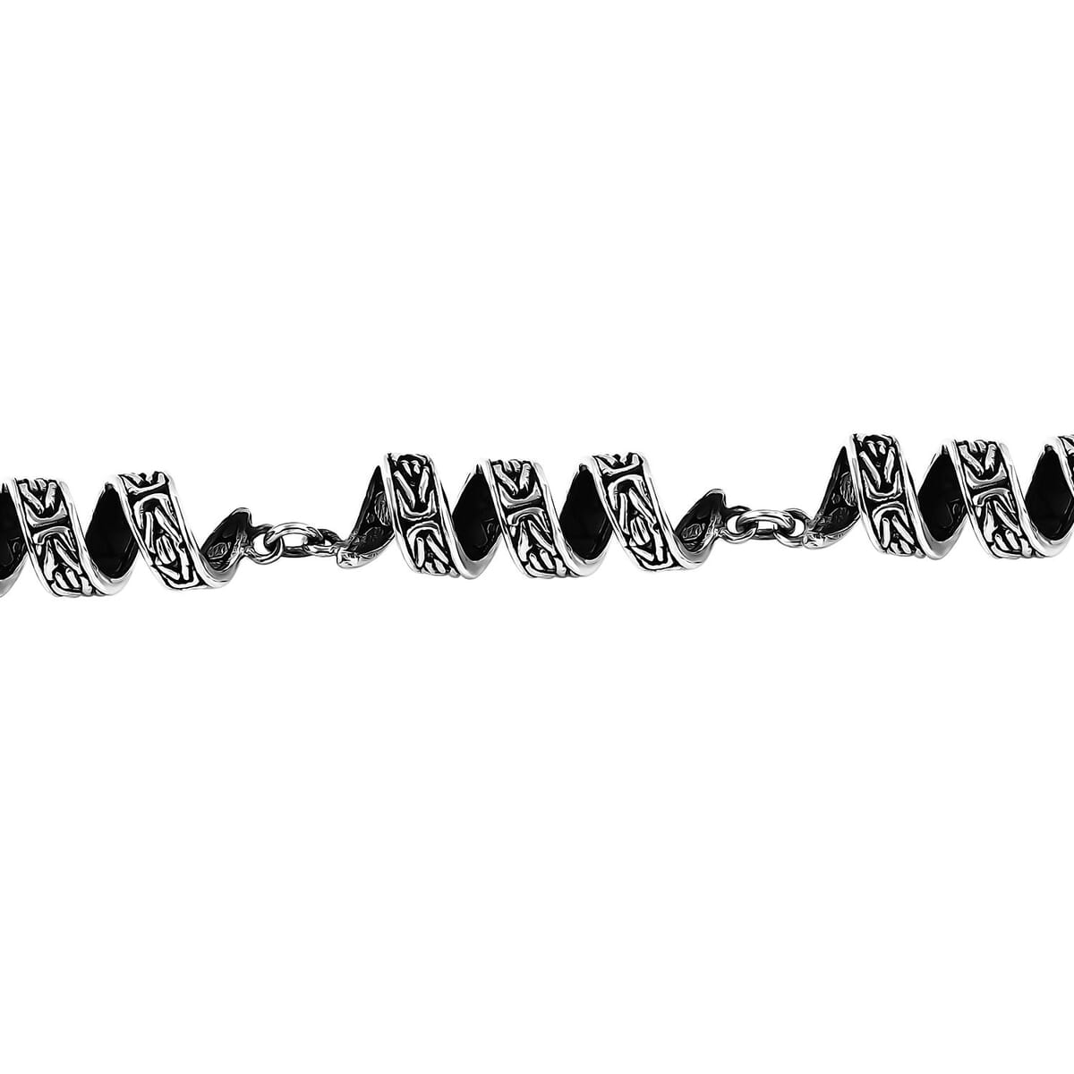 Bali Legacy Milky Way Borobudur Chain Necklace in Sterling Silver 37.80 Grams 20 Inches image number 3