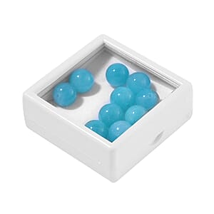 Set of 10pcs Amazonite 8-9mm Beads 50.00 ctw
