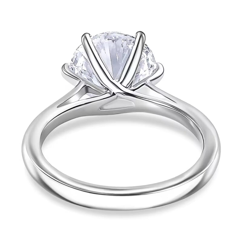 IGI Certified Luxuriant Lab Grown Diamond G VS2 3.00 ctw Solitaire Ring in 950 Platinum (Size 6.0) 4.25 Grams