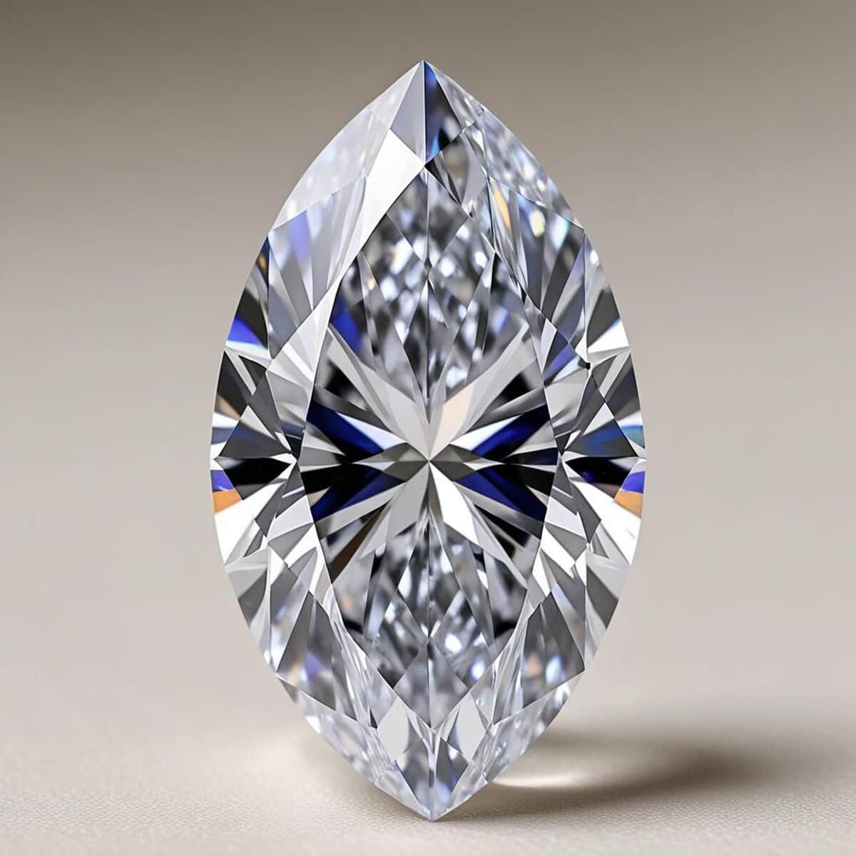 IGI Certified Luxuriant Lab Grown Diamond (G, VS2) (Mrq Free Size) 4.00 ctw image number 1