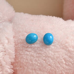 AA Sleeping Beauty Turquoise Set of 2 (Ovl 5x4 mm) 0.54 ctw