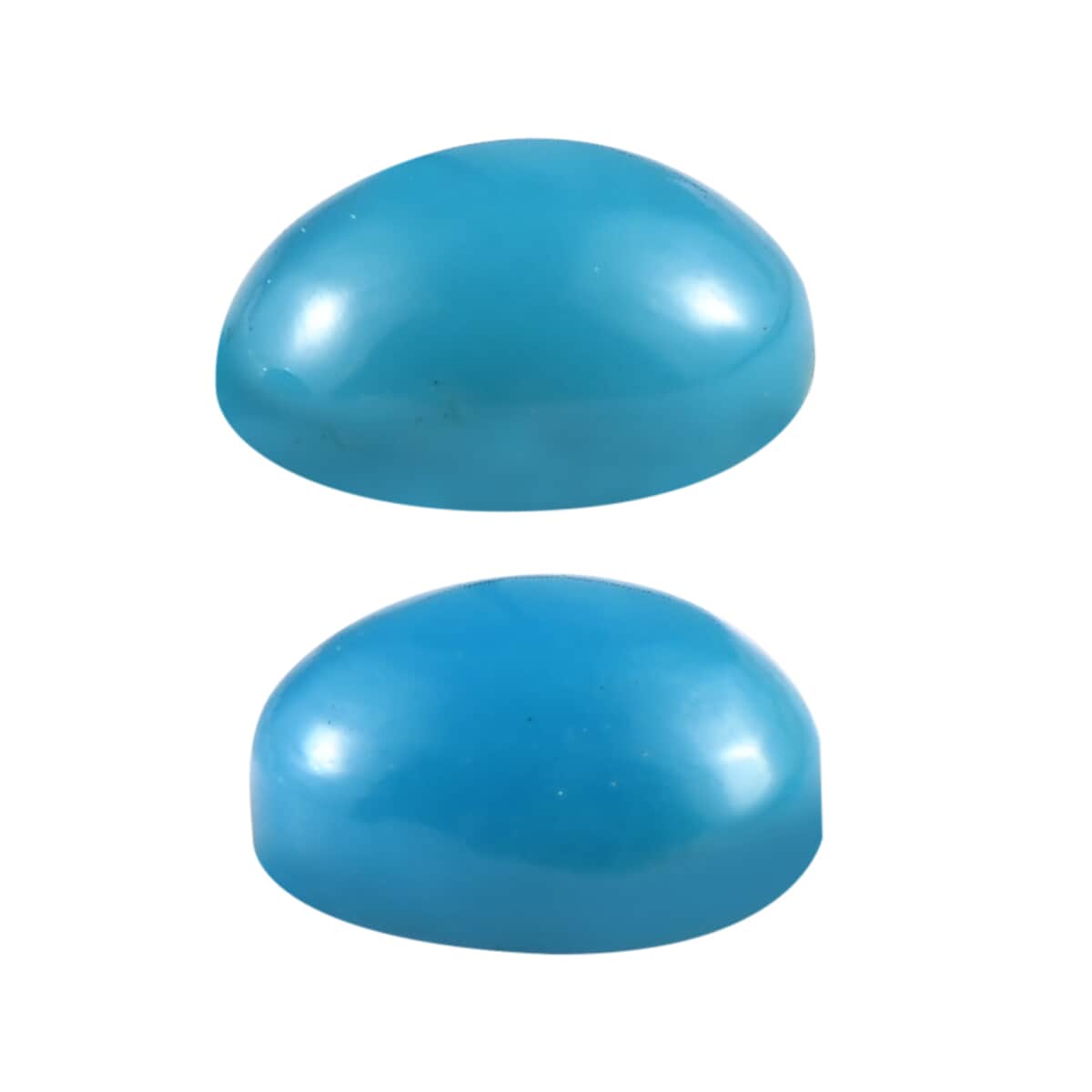 AA Sleeping Beauty Turquoise Set of 2 (Ovl 5x4 mm) 0.54 ctw image number 2