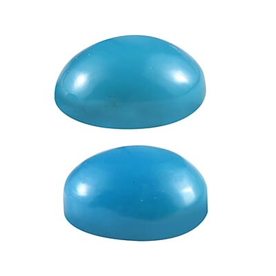 AA Sleeping Beauty Turquoise Set of 2 (Ovl 5x4 mm) 0.54 ctw