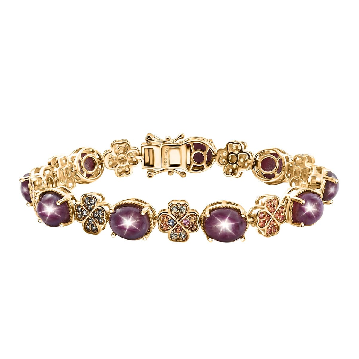 Elegant Native American Navajo 3 Garnets Sterling Silver Bracelet Elegant Native American Navajo 3 Garnets Sterling Silver Bracelet