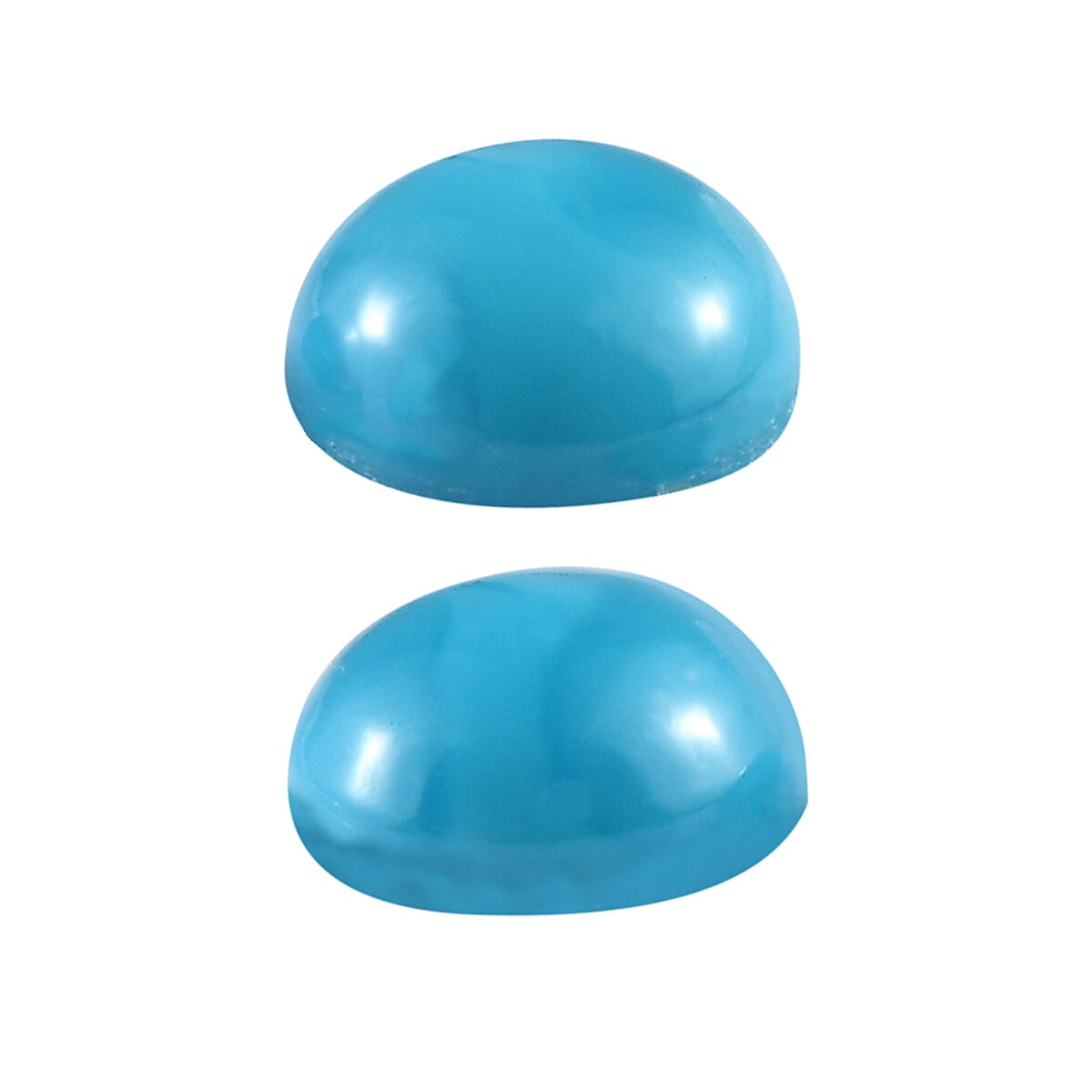 AA Sleeping Beauty Turquoise Set of 2 (Rnd 4.5 mm) 0.65 ctw
