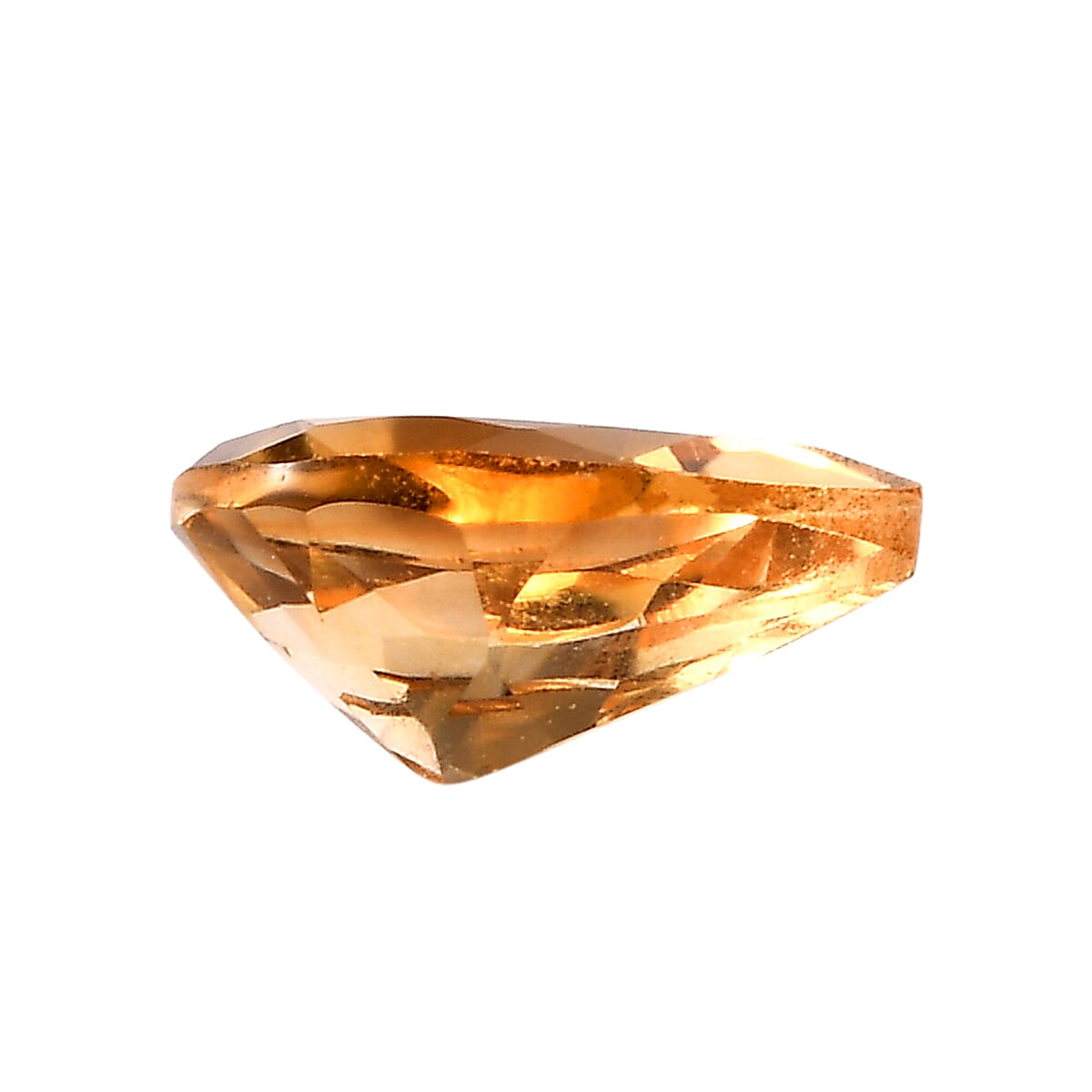 AA Brazilian Citrine Set of 2 (Pear 7x5 mm) 1.14 ctw