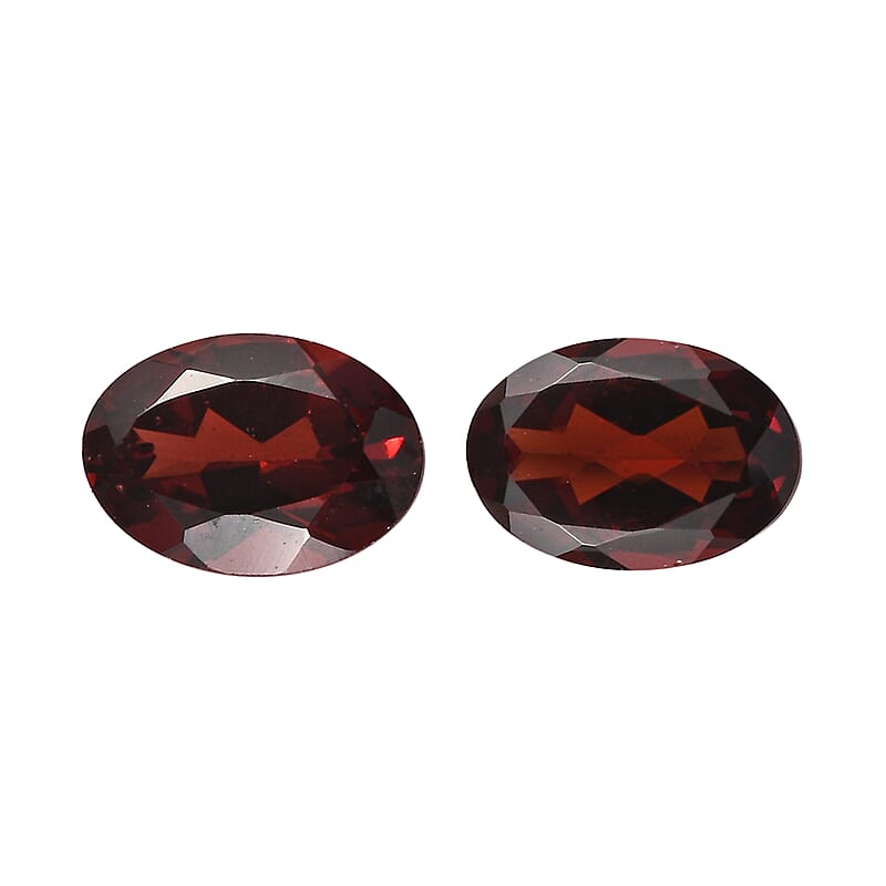 AA Mozambique Garnet Set of 2 (Ovl 7x5 mm) 1.94 ctw