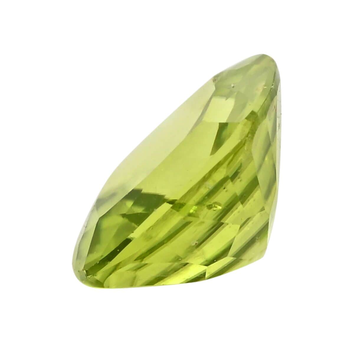 AAA Peridot (Cush 7x7 mm) 1.25 ctw image number 1