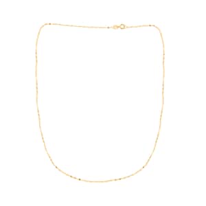 Forzantina Chain Necklace in 18K Yellow Gold 18 Inches