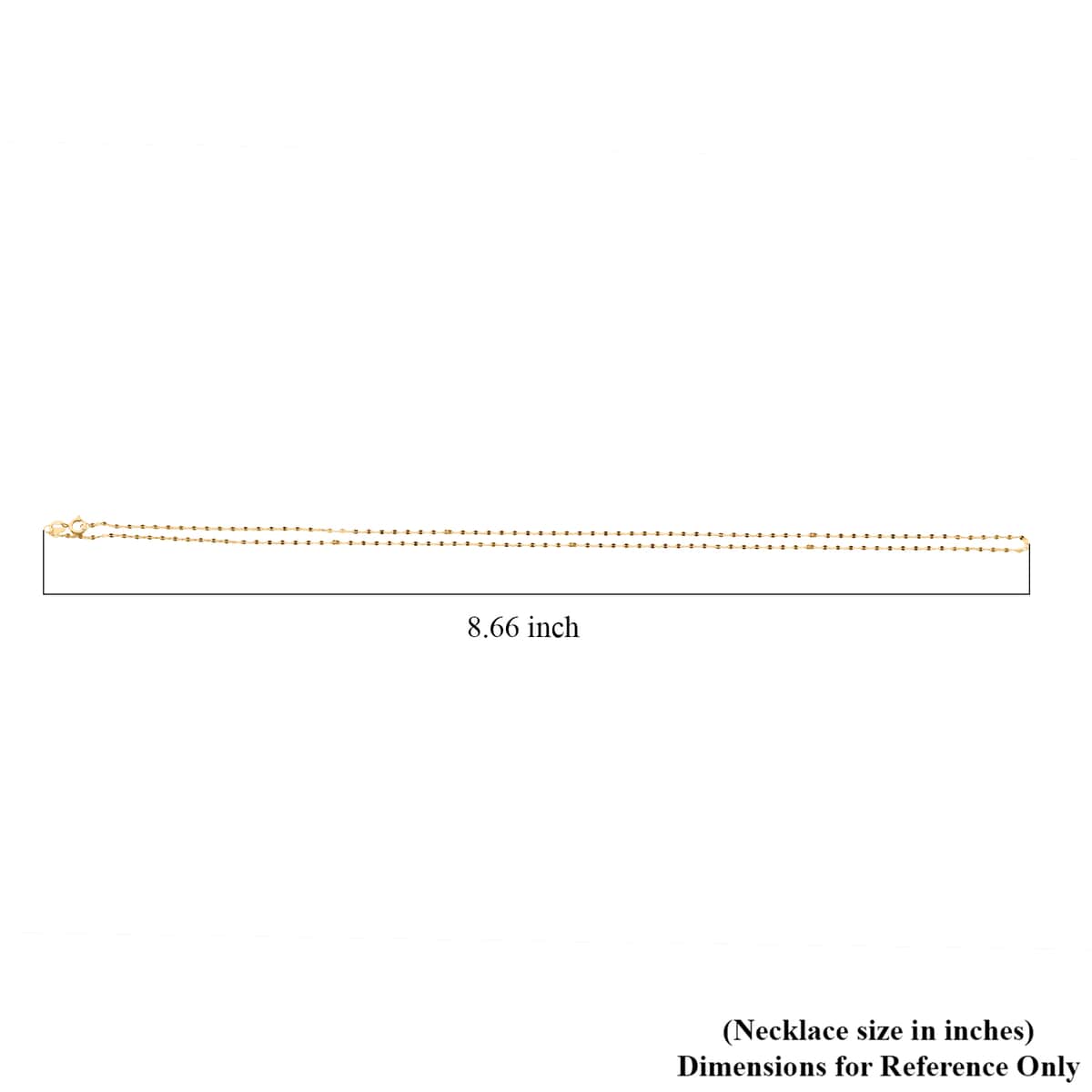 Forzantina Chain Necklace in 18K Yellow Gold 18 Inches image number 3