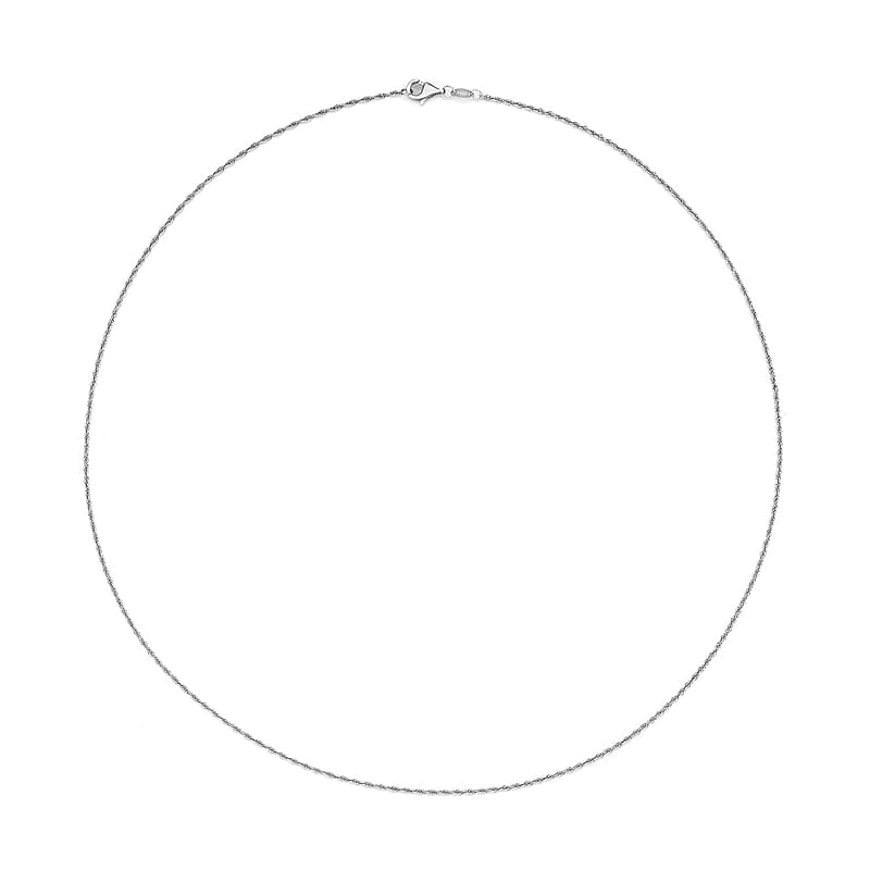 Rope Chain Necklace in 950 Platinum 20 Inches 2.90 Grams