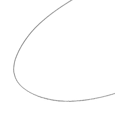 Cable Chain Necklace in 950 Platinum 20 Inches 2 Grams