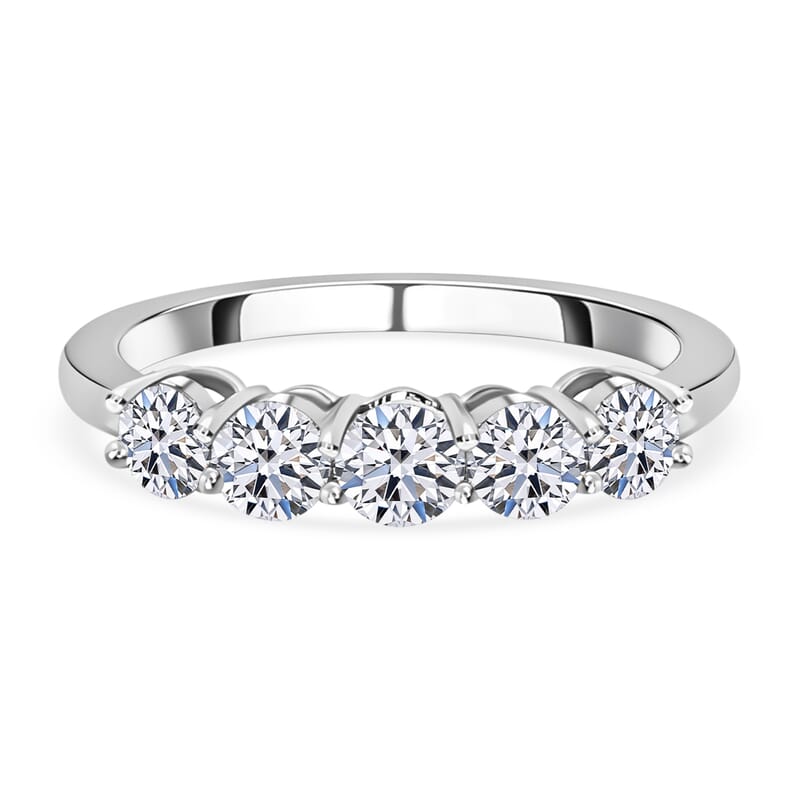 Luxuriant Lab Grown Diamond E-F VS 1.00 ctw Ring in 14K White Gold (Size 9.0)