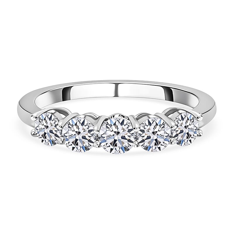 Luxuriant Lab Grown Diamond E-F VS 1.00 ctw Ring in 14K White Gold (Size 9.0)