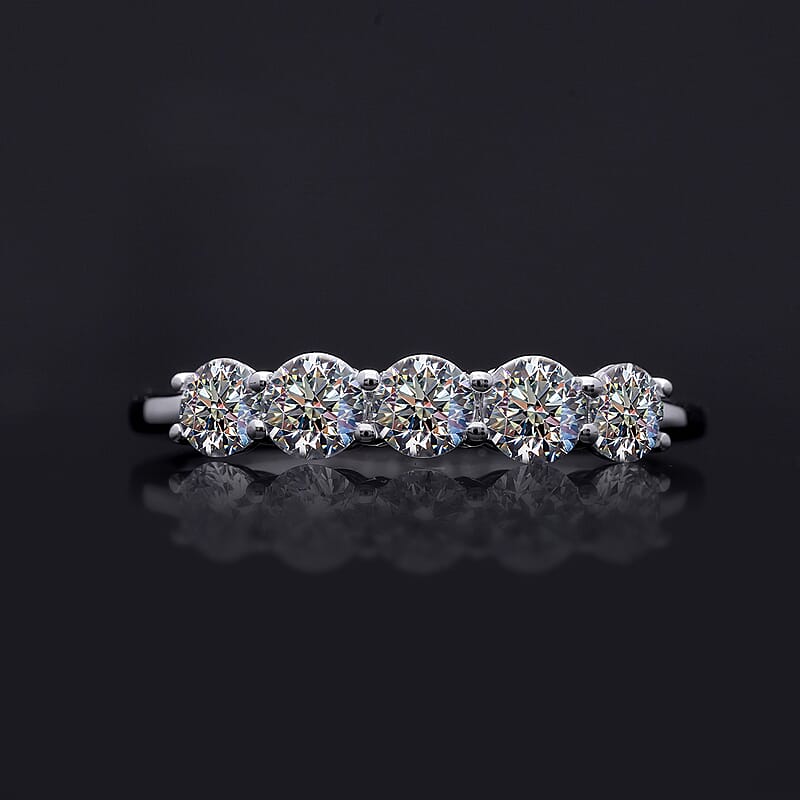 Luxuriant Lab Grown Diamond E-F VS 1.00 ctw Ring in 14K White Gold (Size 9.0)