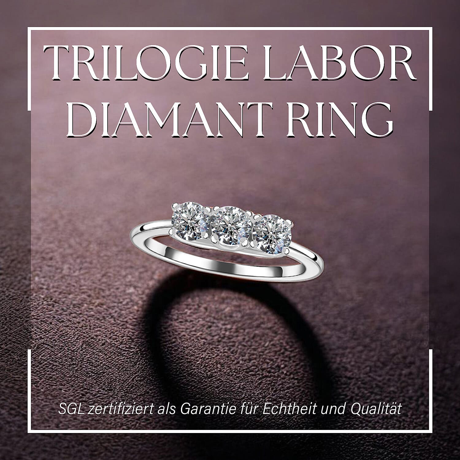 Luxuriant Lab Grown Diamond E-F VS 1.00 ctw Ring in 14K White Gold (Size 11.5)