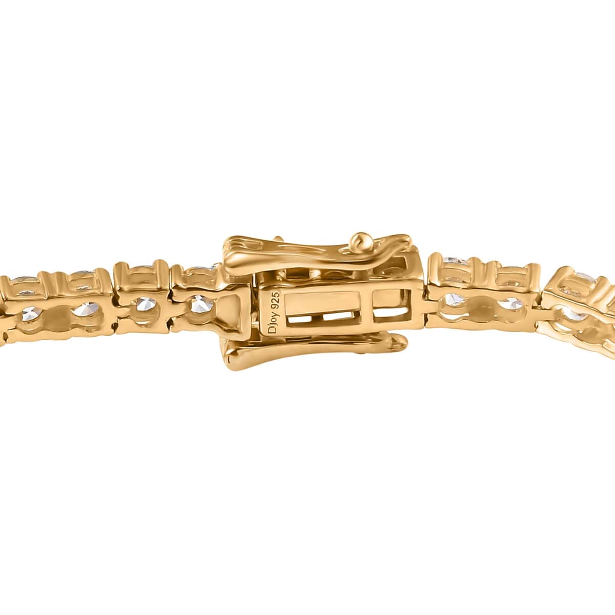 Luxuriant Lab Grown Diamond Bracelet in 18K Vermeil YG Over Sterling Silver (7.25 In) 5.00 ctw image number 3